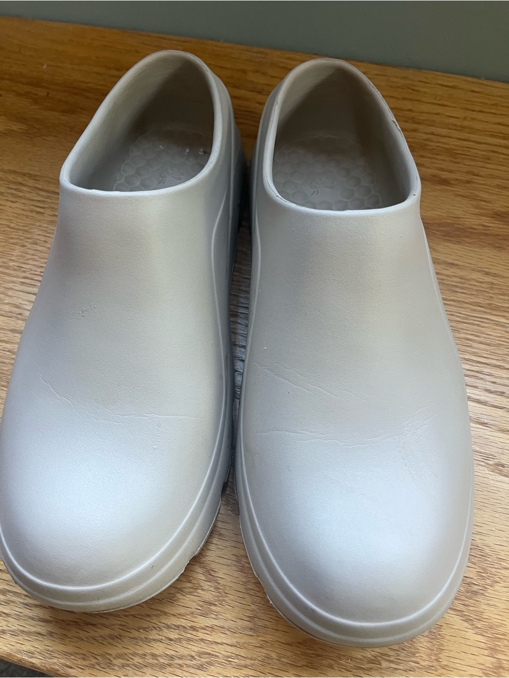 Everyday Slip-On Clogs in Light Taupe - Women's Mules